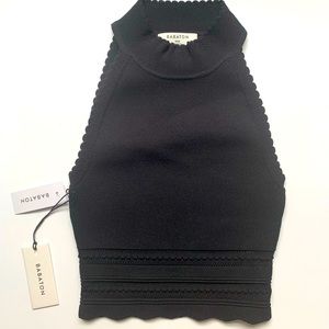 Aritzia Black Crop Top | xxs